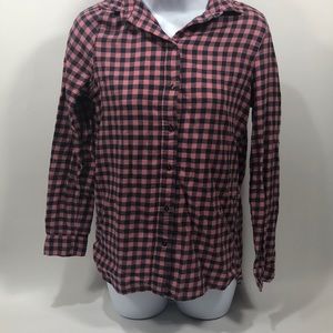 Women’s Size 2 H&M Longsleeve Cotton Flannel Shirt